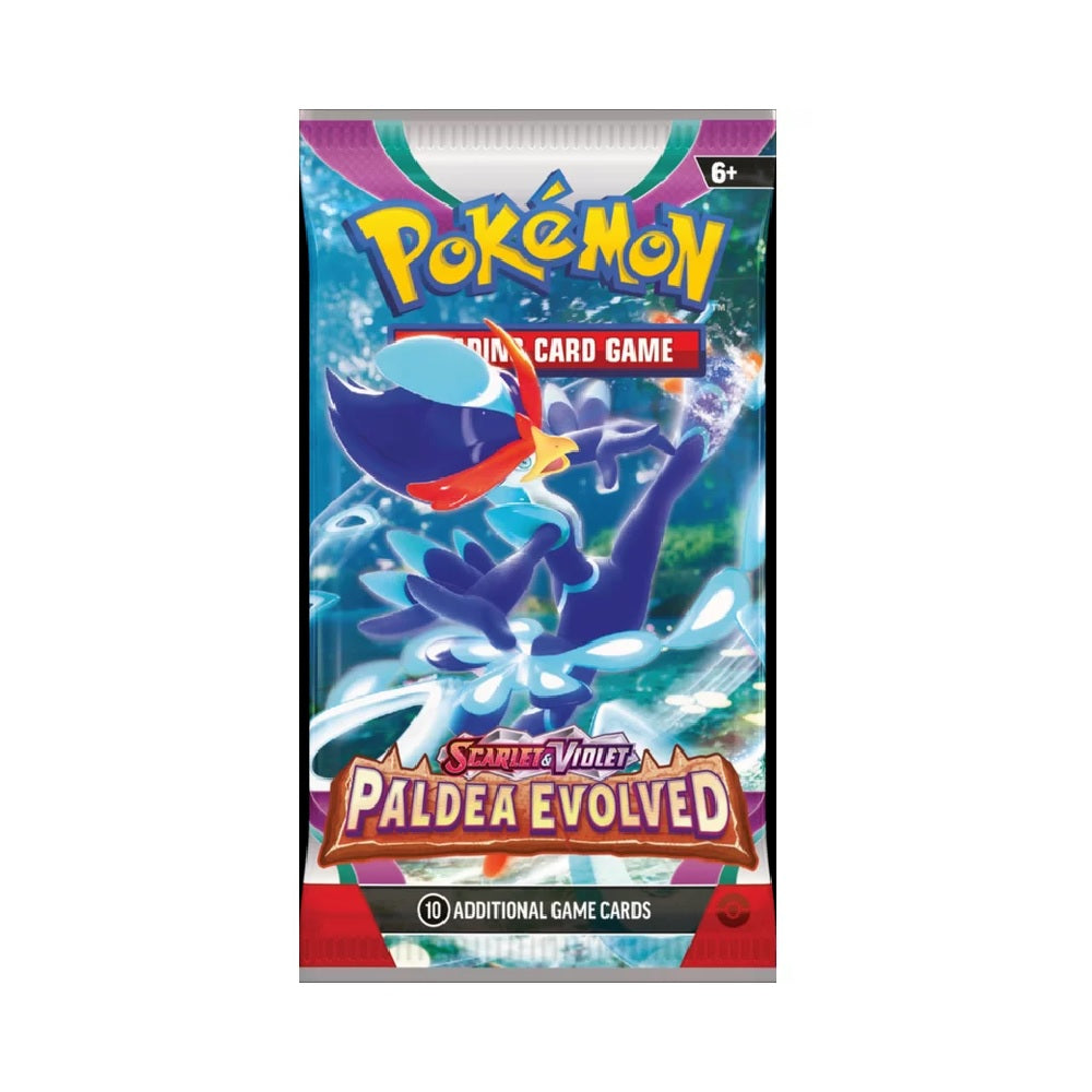 Pokemon Trading Card Game Scarlet & Violet Paldea Evolved Booster Pack - Fugitive Toys