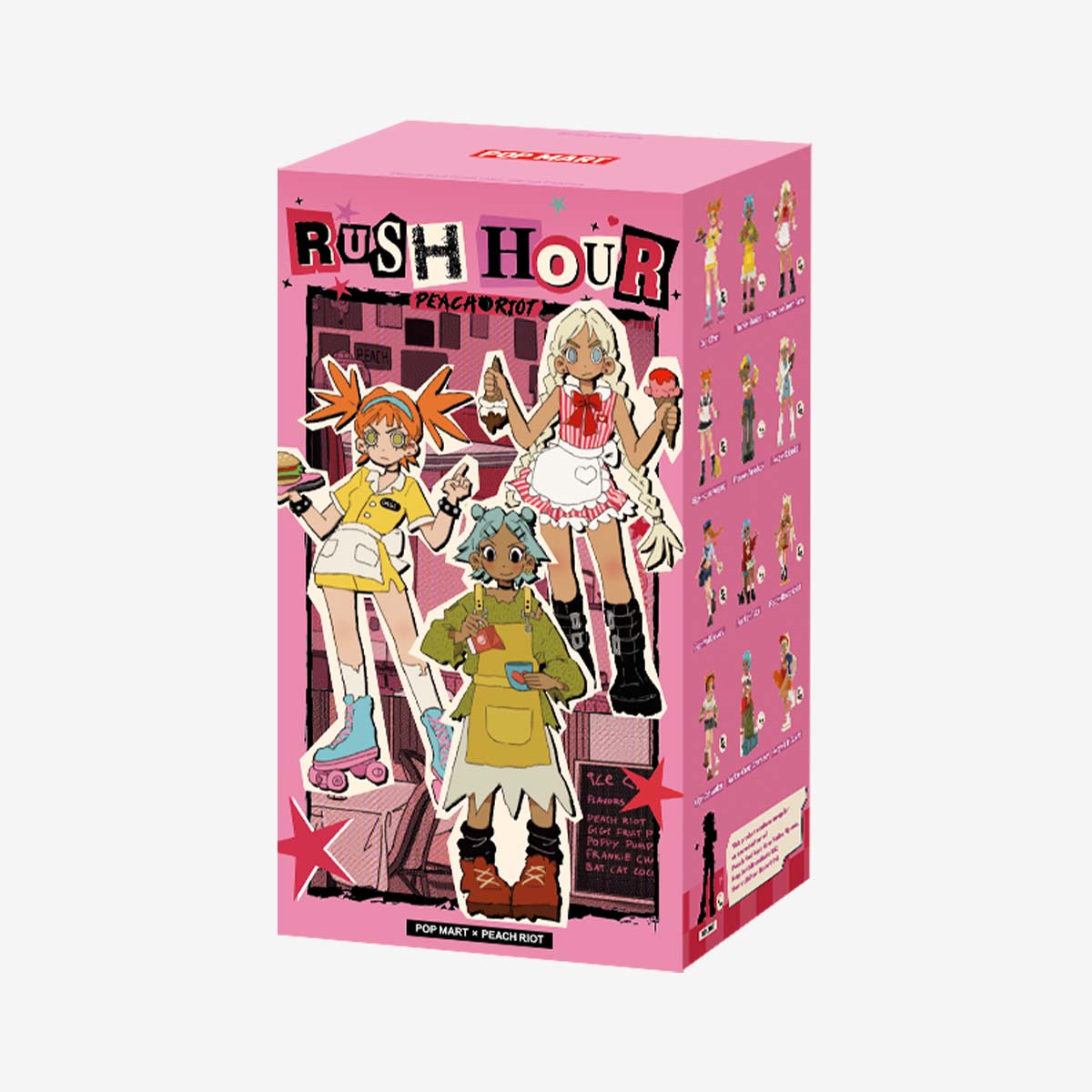 POP MART Peach Riot Rush Hour Series Figures [1 Blind Box] - Fugitive Toys