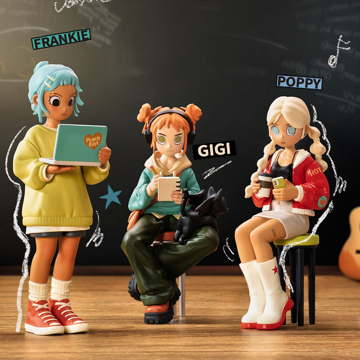 POP MART Peach Riot Rise Up Series Figures [1 Blind Box] - Fugitive Toys