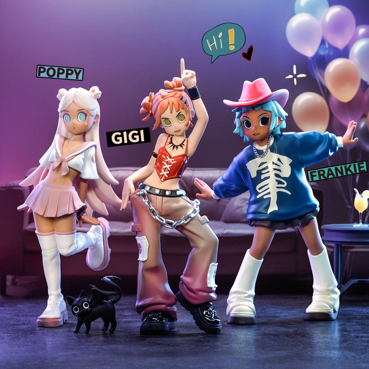 POP MART Peach Riot Rise Up Series Figures [1 Blind Box] - Fugitive Toys