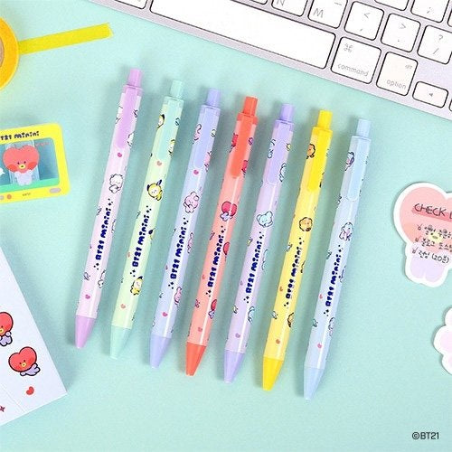 BT21 Minini Gel Ink Ball Pen - Cooky - Fugitive Toys