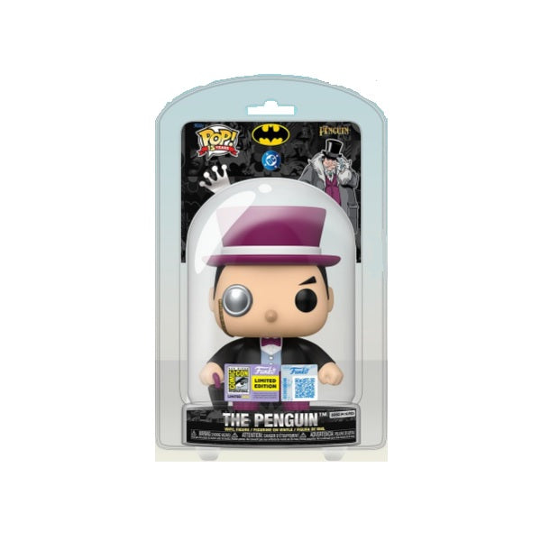 DC Universe Pop! Vinyl Figure Penguin in 2010 Clamshell Case [SDCC 2025] - Fugitive Toys