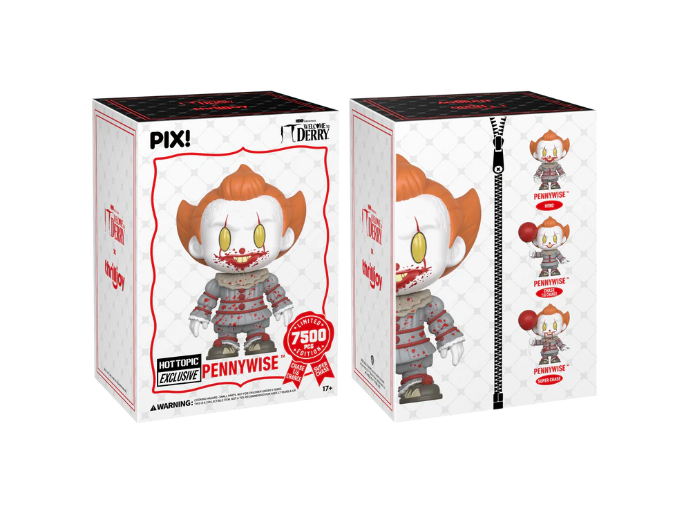 Thrilljoy PIX! Pennywise [Welcome to Derry] [Hot Topic Exclusive] [LE7500] - Fugitive Toys