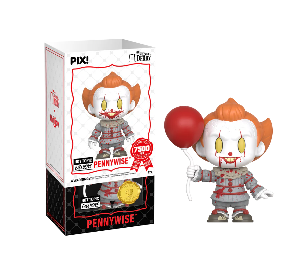 Thrilljoy PIX! Pennywise [Welcome to Derry] [Hot Topic Exclusive] [LE7500] - Fugitive Toys