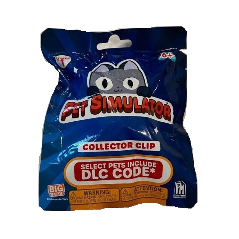 Pet Simulator Series 1 Collector Clip [1 Blind Bag] - Fugitive Toys