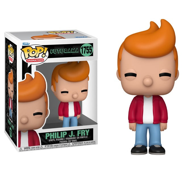 Futurama Pop! Vinyl Figure Philip J. Fry [1755] - Fugitive Toys