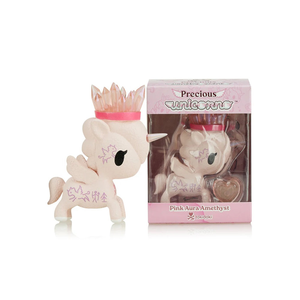 Tokidoki Precious Unicorno - Pink Aura Amethyst (Special Edition) - Fugitive Toys