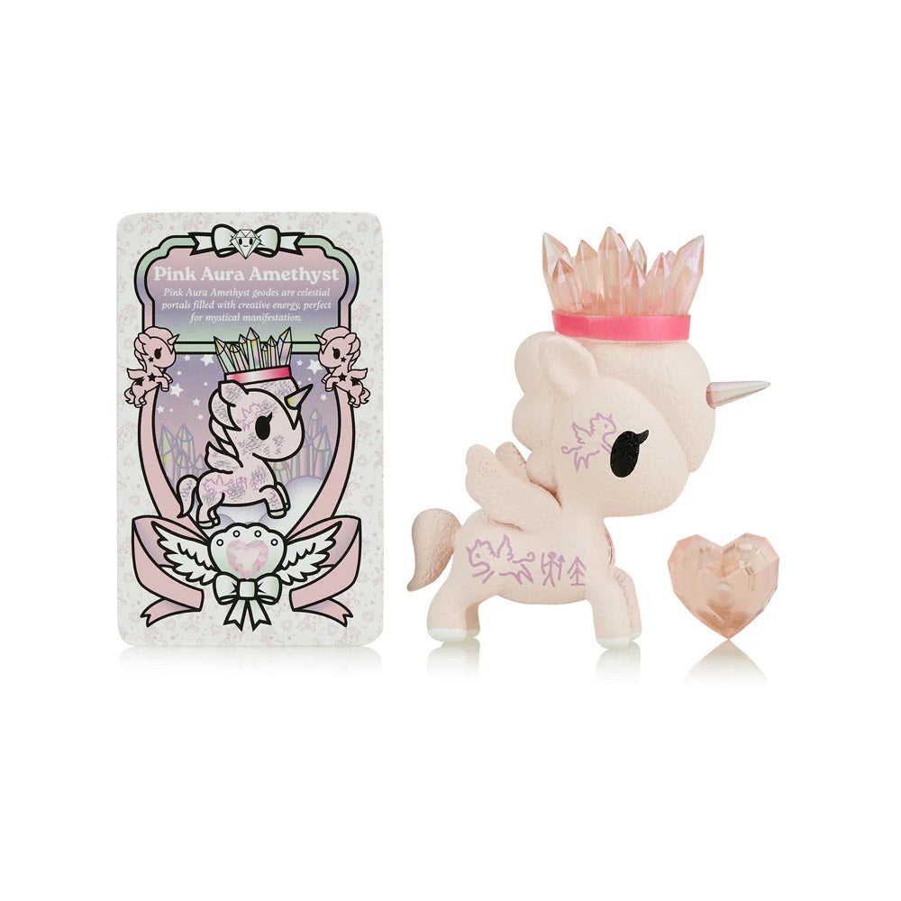 Tokidoki Precious Unicorno - Pink Aura Amethyst (Special Edition) - Fugitive Toys