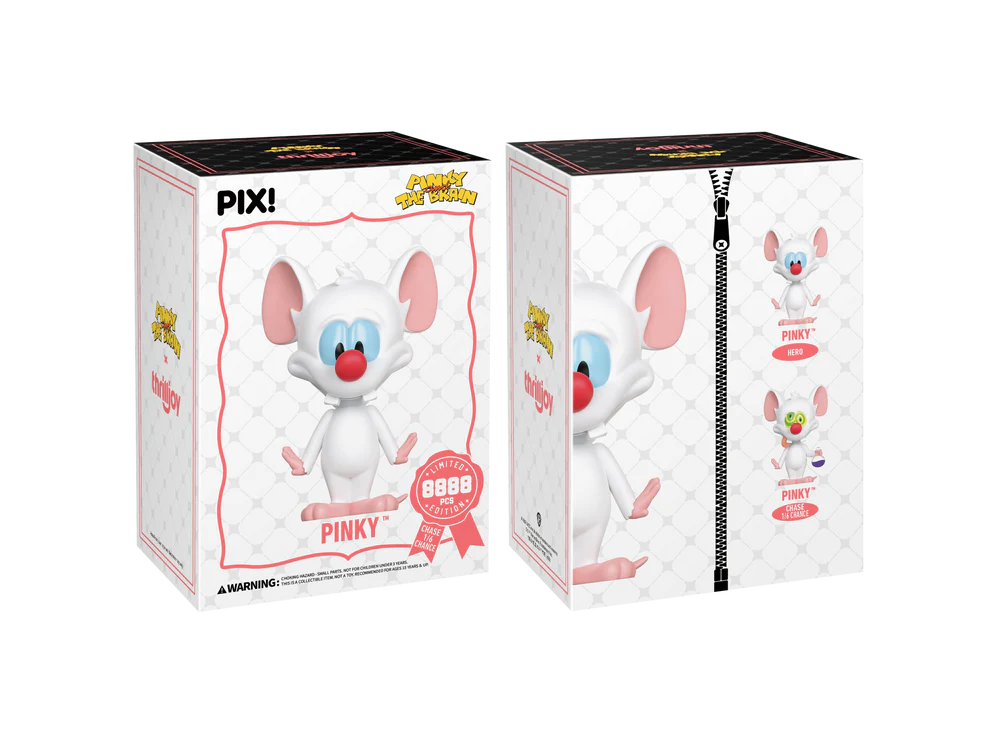 Thrilljoy PIX! Pinky Dazed & Confused [Pinky and the Brain] [LE8888] - Fugitive Toys
