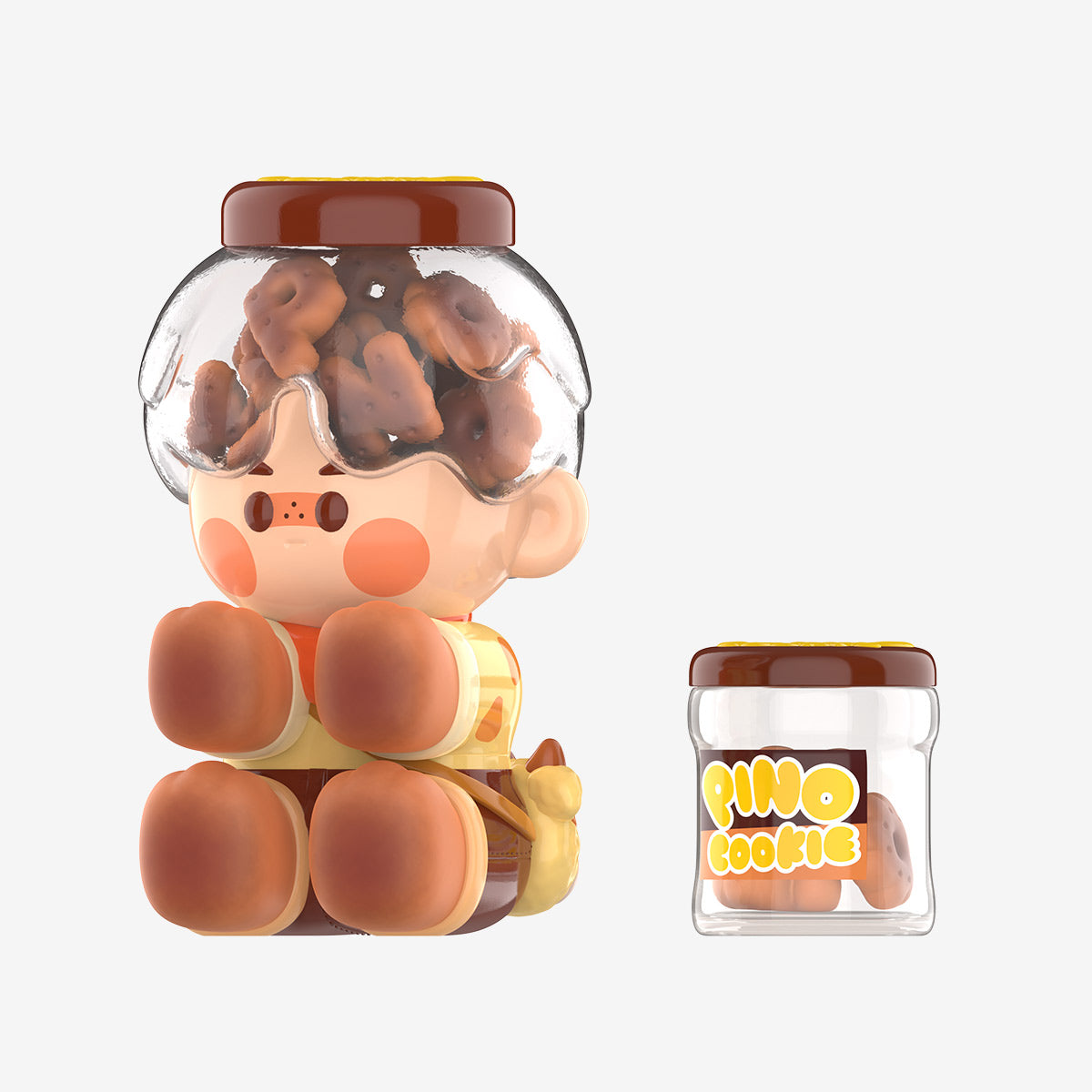 POP MART PINO JELLY Chocolate Cookie Figurine - Fugitive Toys