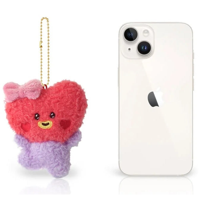 BT21 Lovely Plush Keyring - Shooky - Fugitive Toys