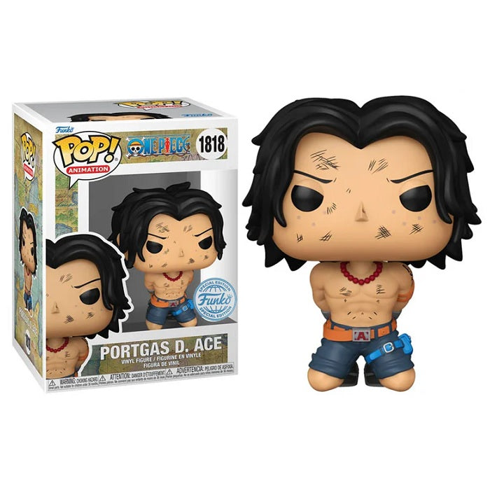 One Piece Pop! Vinyl Figure Portgas D. Ace [Execution] [Special Edition] [1818] - Fugitive Toys