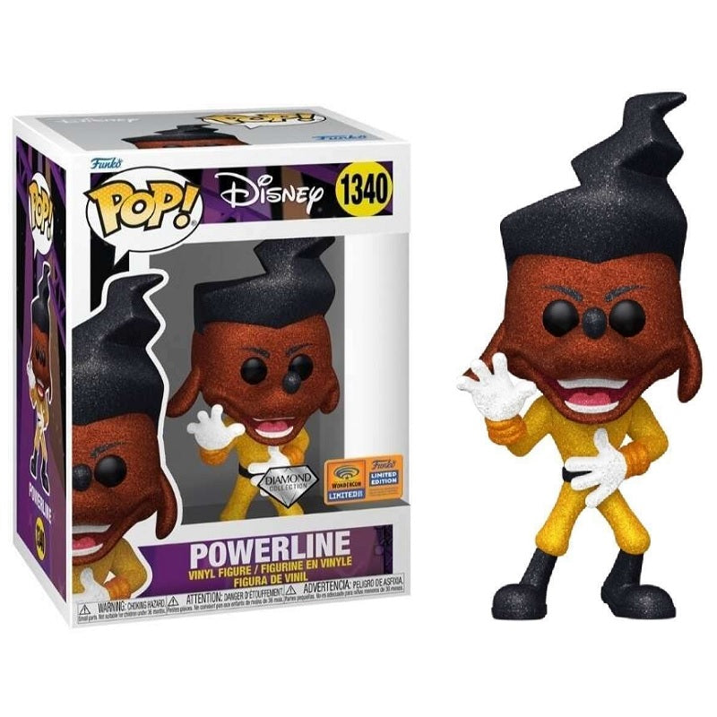 Disney A Goofy Movie Pop! Vinyl Figure Powerline (Dancing) [Diamond Glitter] [Wondercon 2023]  [1340] - Fugitive Toys