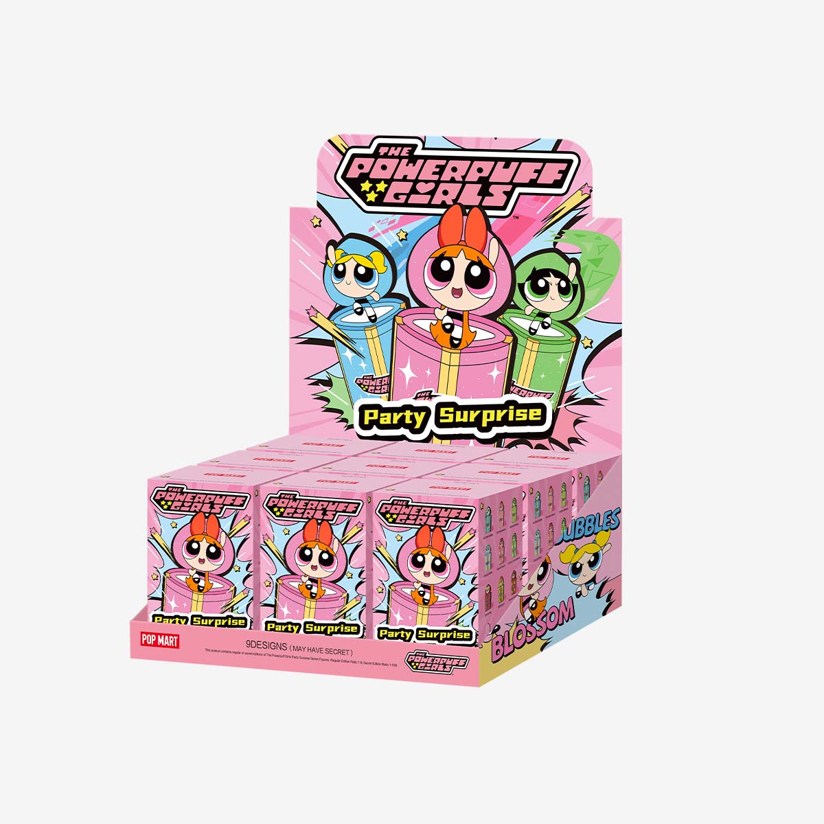POP MART The Powerpuff Girls Party Surprise Series Figures [1 Sealed Case] - Fugitive Toys