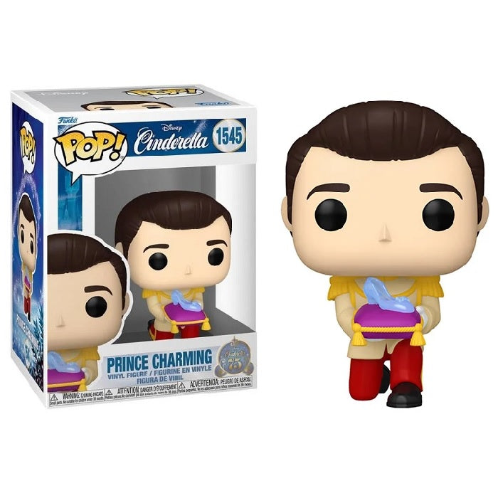 Disney Cinderella 75th Anniversary Pop! Vinyl Figure Prince Charming [1545] - Fugitive Toys