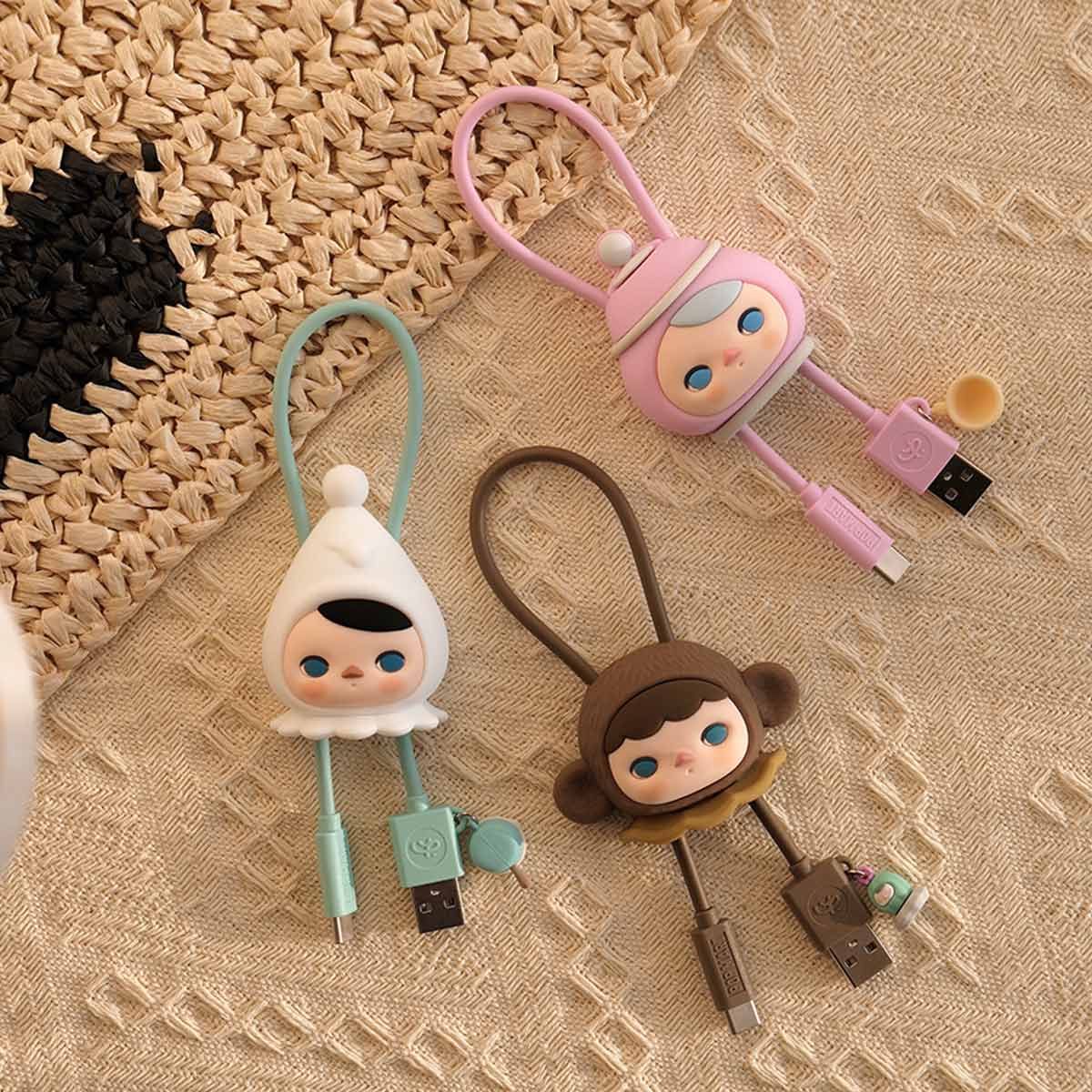 POP MART PUCKY Home Time Series-Cable for iPhone [1 Blind Box] - Fugitive Toys