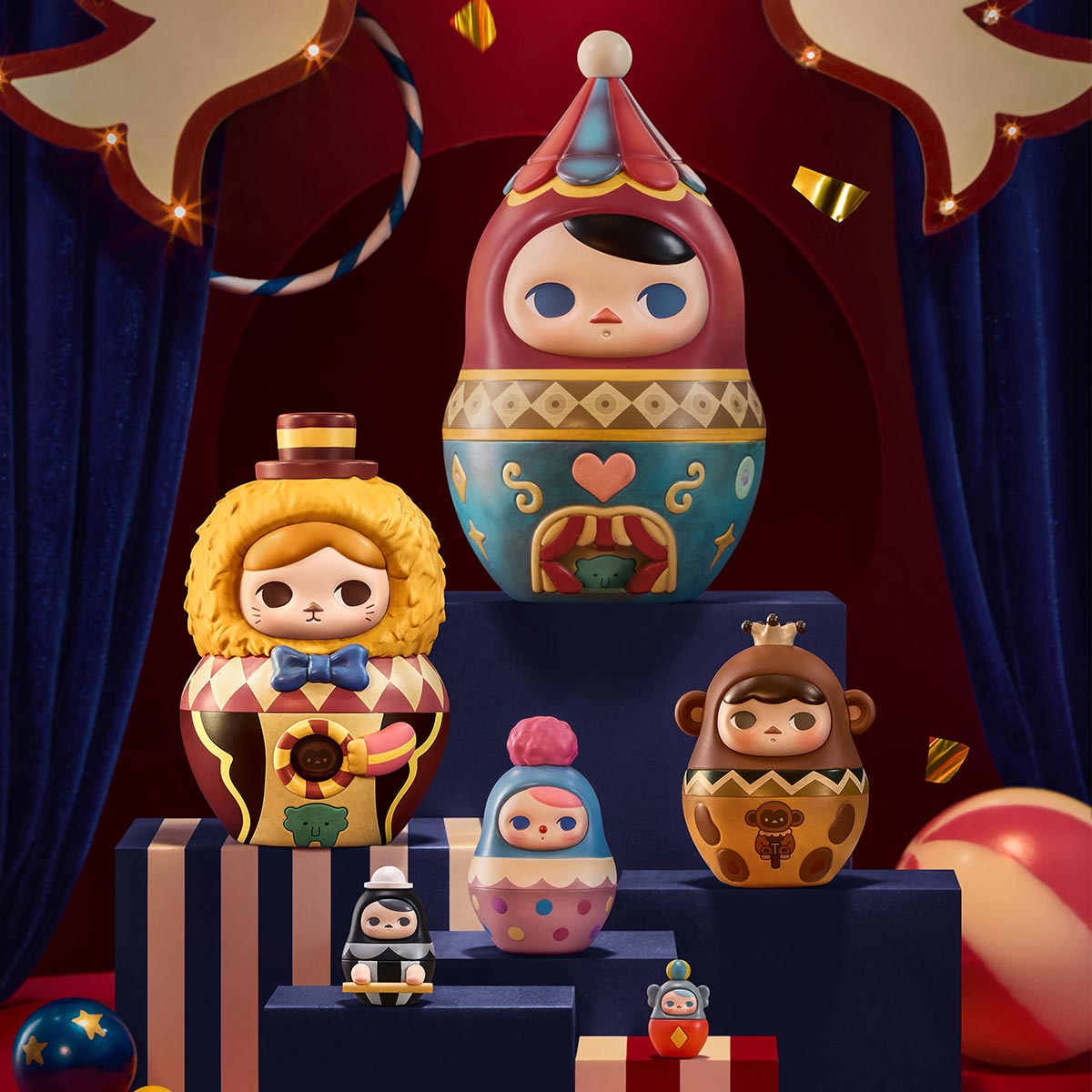 POP MART PUCKY Stacking Doll Figurine - Fugitive Toys