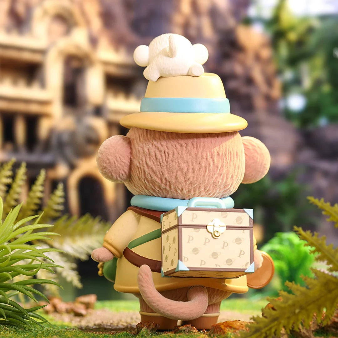 POP MART Pucky Monkey Archeologist Baby Figurine - Fugitive Toys