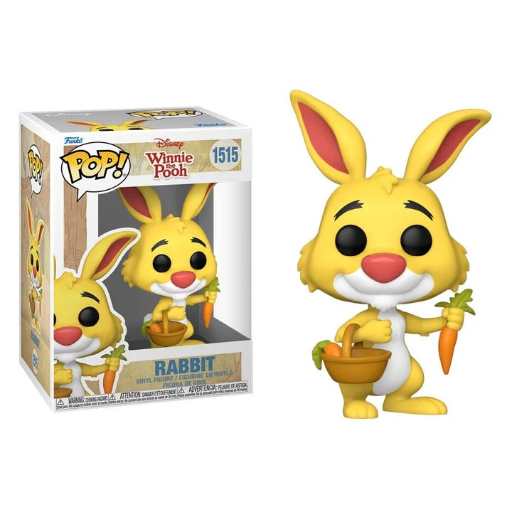 Winnie The Pooh Pop! Vinyl Figure Rabbit with Basket [1515] - Fugitive Toys