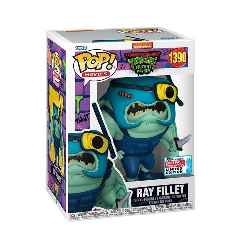 Teenage Mutant Ninja Turtles Mutant Mayhem Pop! Vinyl Figure Ray Fillet [2023 Fall Convention] [1390\ - Fugitive Toys