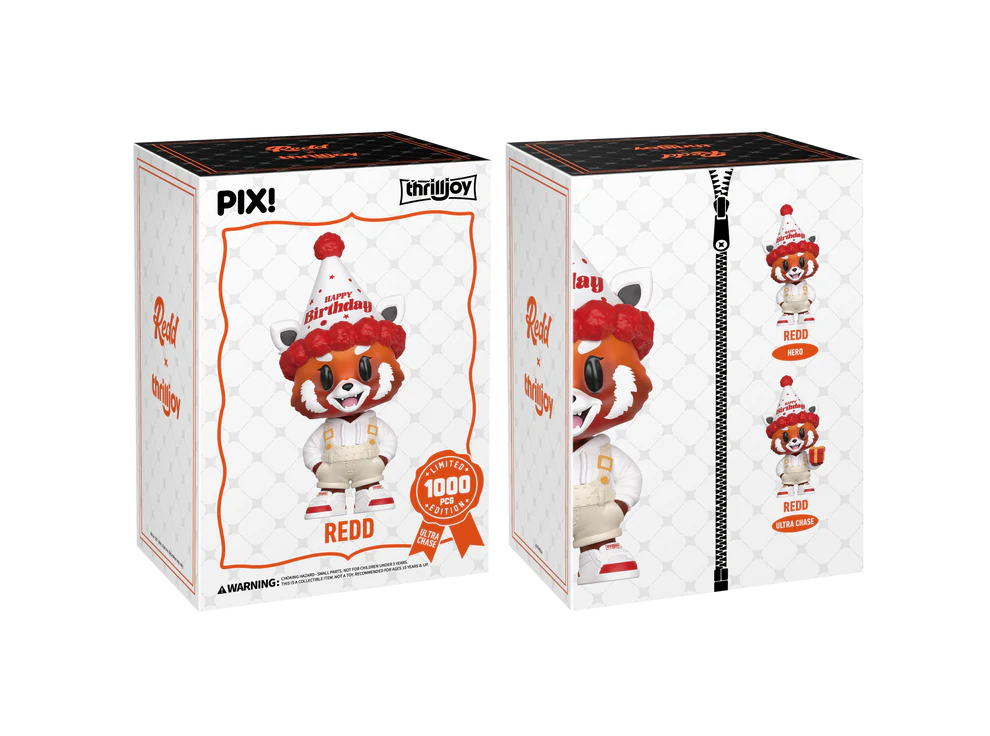 Thrilljoy PIX! Redd [Birthday Party] [LE1000] - Fugitive Toys