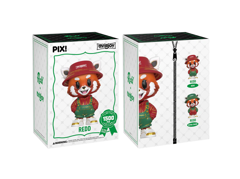 Thrilljoy PIX! Redd [Holiday] [LE1500] - Fugitive Toys