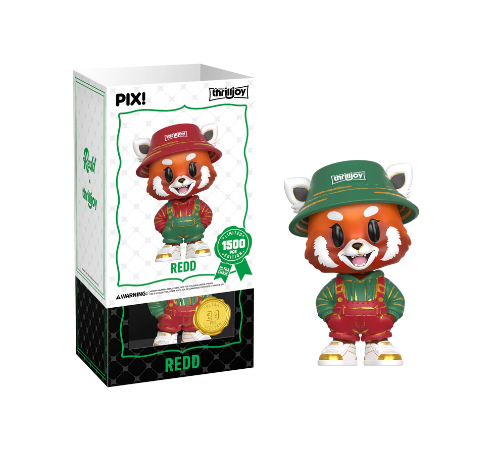 Thrilljoy PIX! Redd [Holiday] [LE1500] - Fugitive Toys