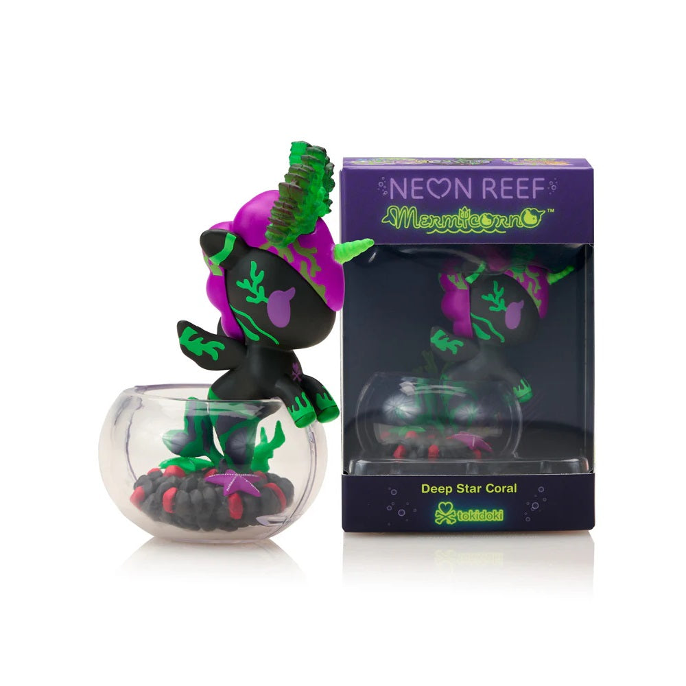 Tokidoki Neon Reef Mermicorno - Deep Star Coral (Special Edition) - Fugitive Toys