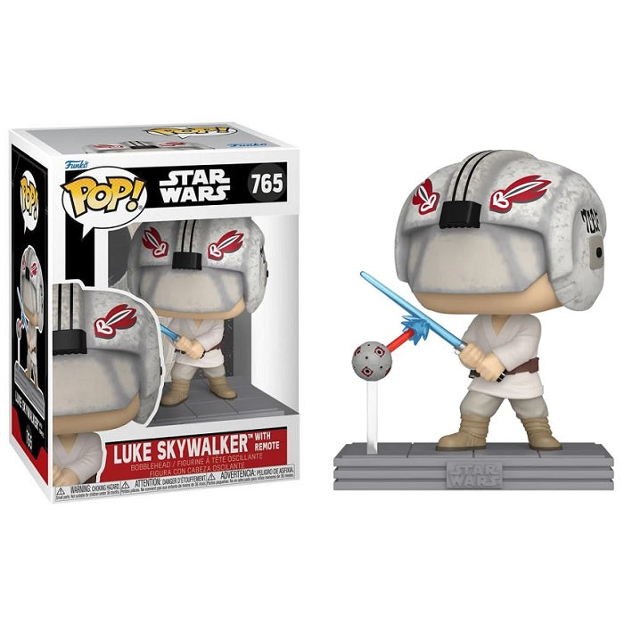 Star Wars Pop! Vinyl Figure Luke Skywalker with Remote [765] - Fugitive Toys