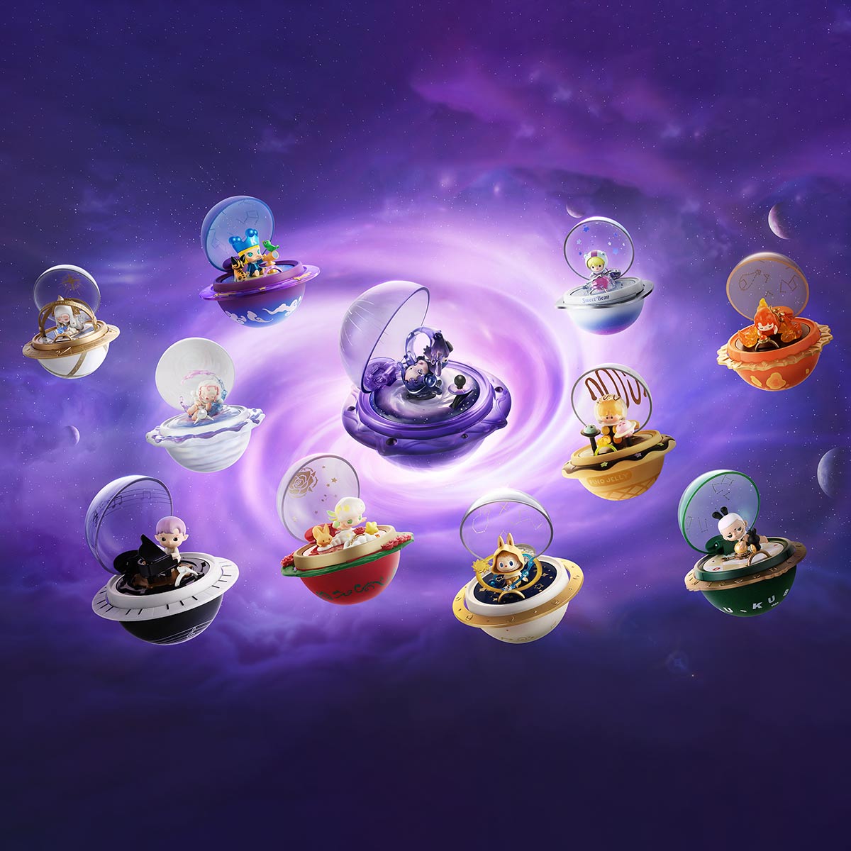 POP MART Romantic Ring Box Series 3 Scene Sets [1 Blind Box] - Fugitive Toys