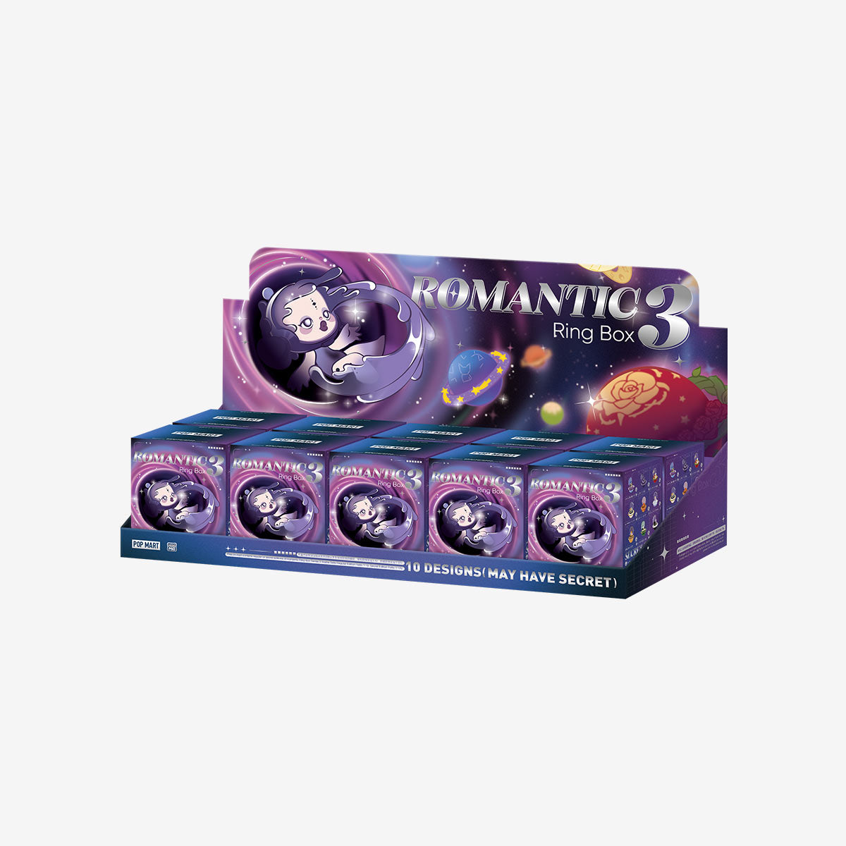 POP MART Romantic Ring Box Series 3 Scene Sets [1 Blind Box] - Fugitive Toys