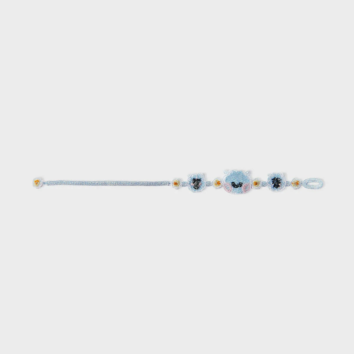 BT21 BIG & TINY Edition Embroidery Patch Bracelet - RJ - Fugitive Toys