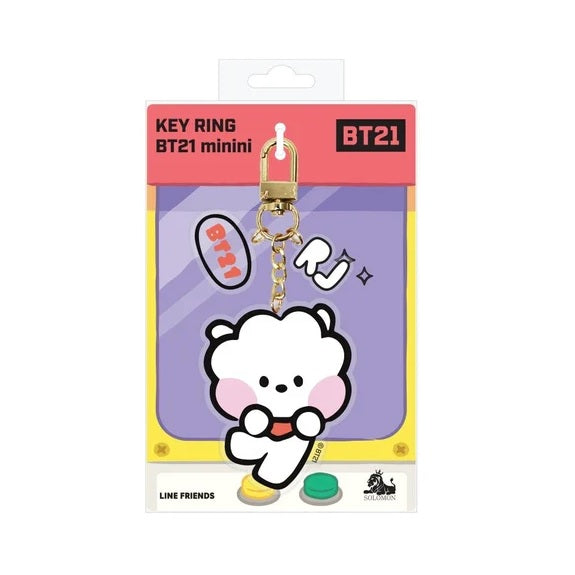 BT21 Minini Acrylic Key Ring - RJ - Fugitive Toys