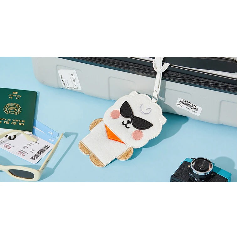 BT21 BABY Travel Plush Luggage Tag - RJ - Fugitive Toys