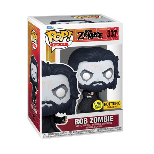 Rocks Pop! Vinyl Figure Rob Zombie [Dragula GITD] [Hot Topic Exclusive] [337] - Fugitive Toys