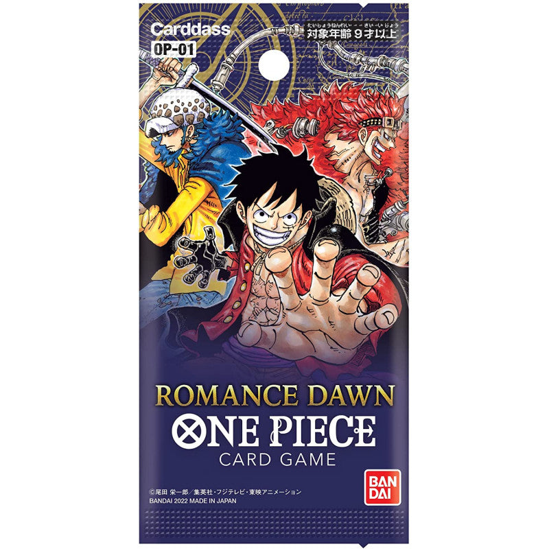 One Piece Card Game Romance Dawn Booster Pack (Japanese) (OP-01) One Piece Card Game Romance Dawn Booster Pack (Japanese) (OP-01)