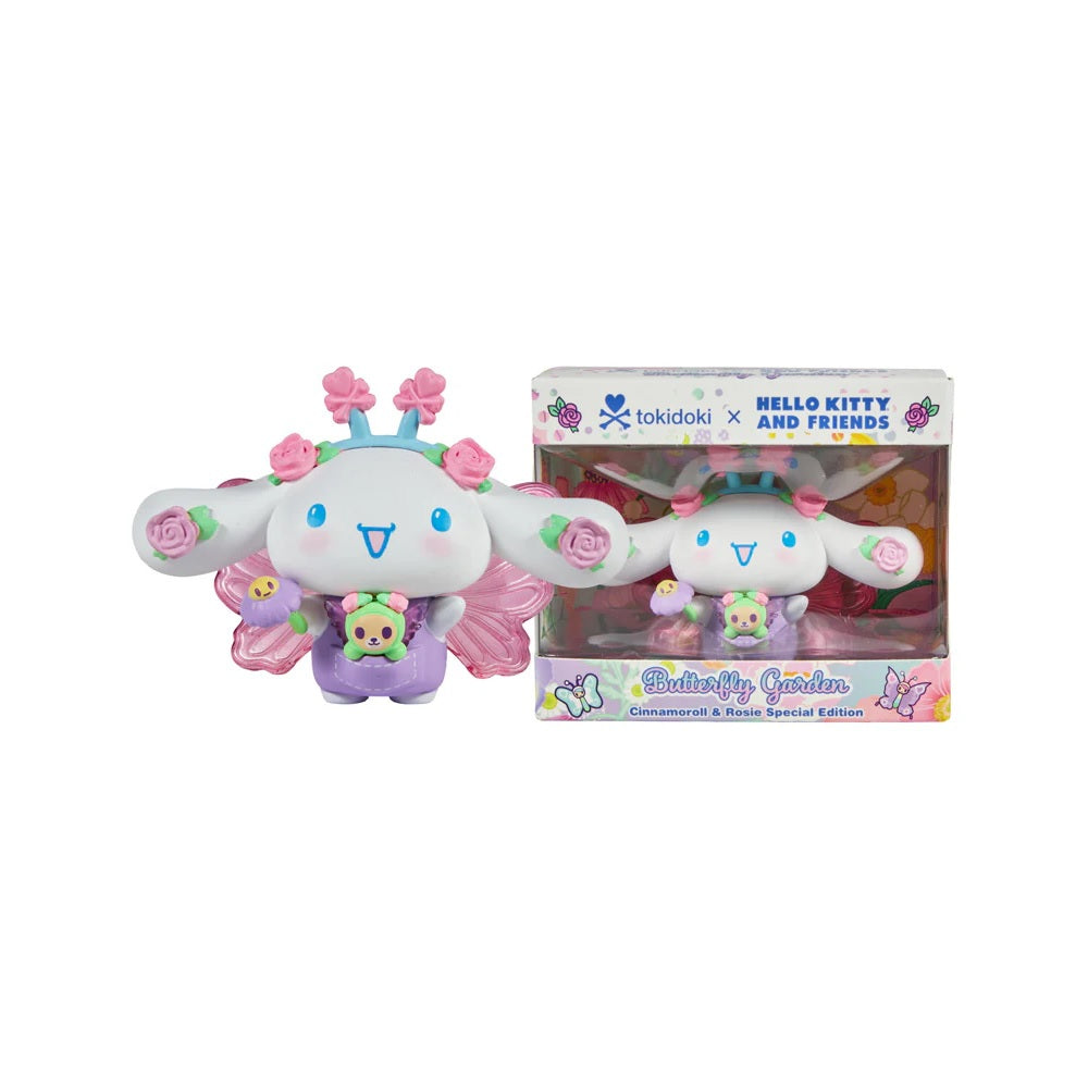 Tokidoki x Hello Kitty and Friends Butterfly Garden - Cinnamoroll & Rosie Butterfly (Special Edition) - Fugitive Toys