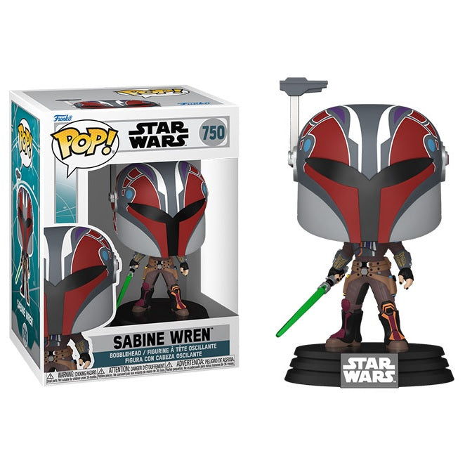Star Wars: Ahsoka Pop! Vinyl Figure Sabine Wren with Lightsaber [750] - Fugitive Toys