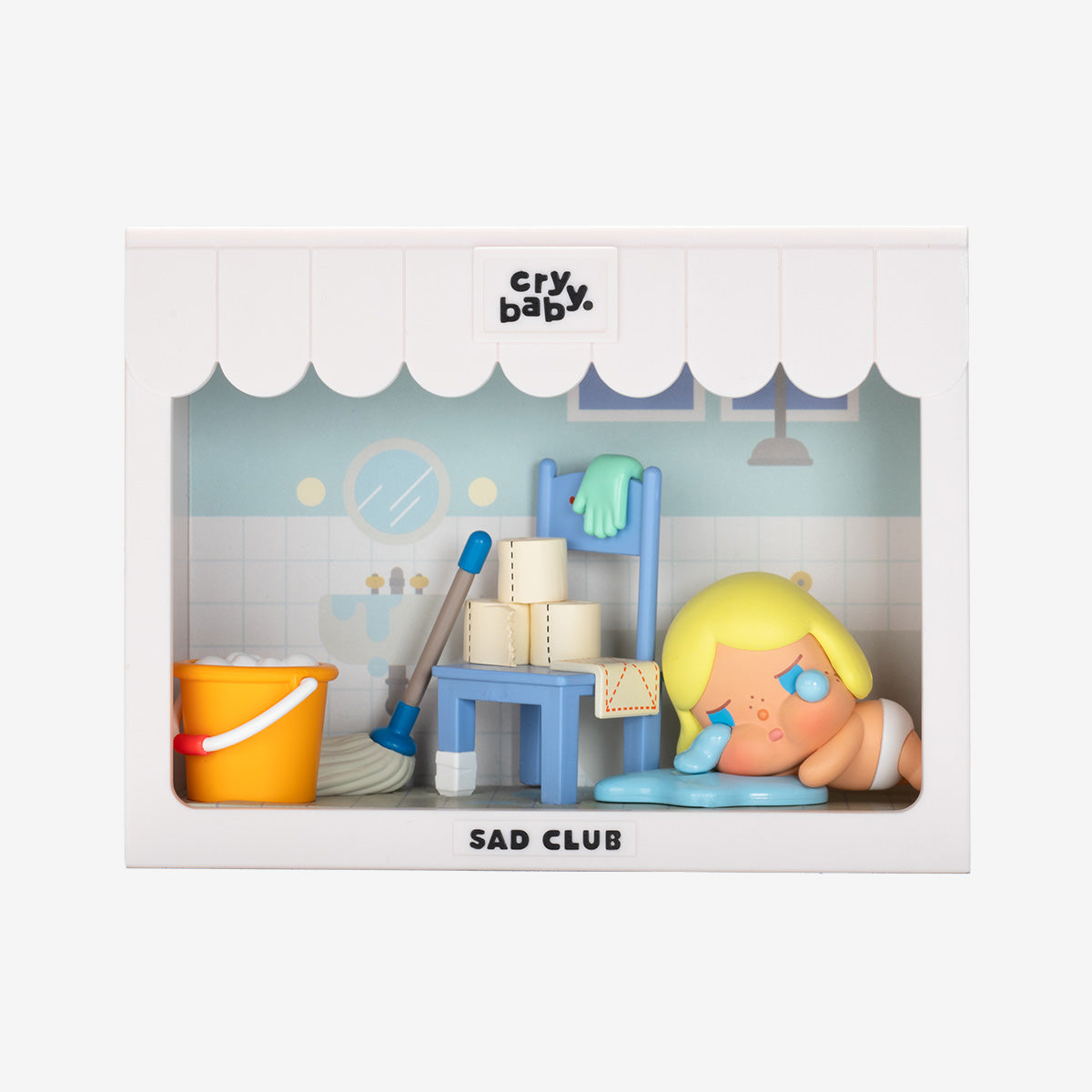 POP MART CRYBABY Sad Club Series Scene Sets [1 Blind Box] - Fugitive Toys