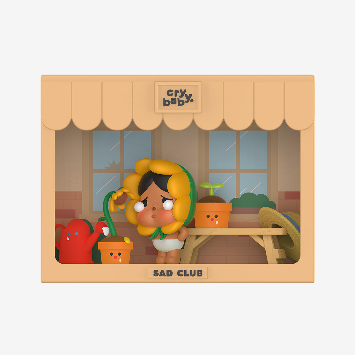 POP MART CRYBABY Sad Club Series Scene Sets [1 Blind Box] - Fugitive Toys