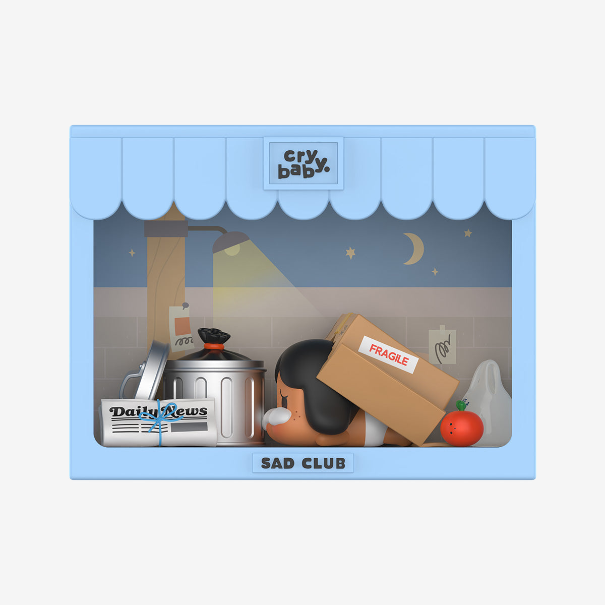 POP MART CRYBABY Sad Club Series Scene Sets [1 Blind Box] - Fugitive Toys