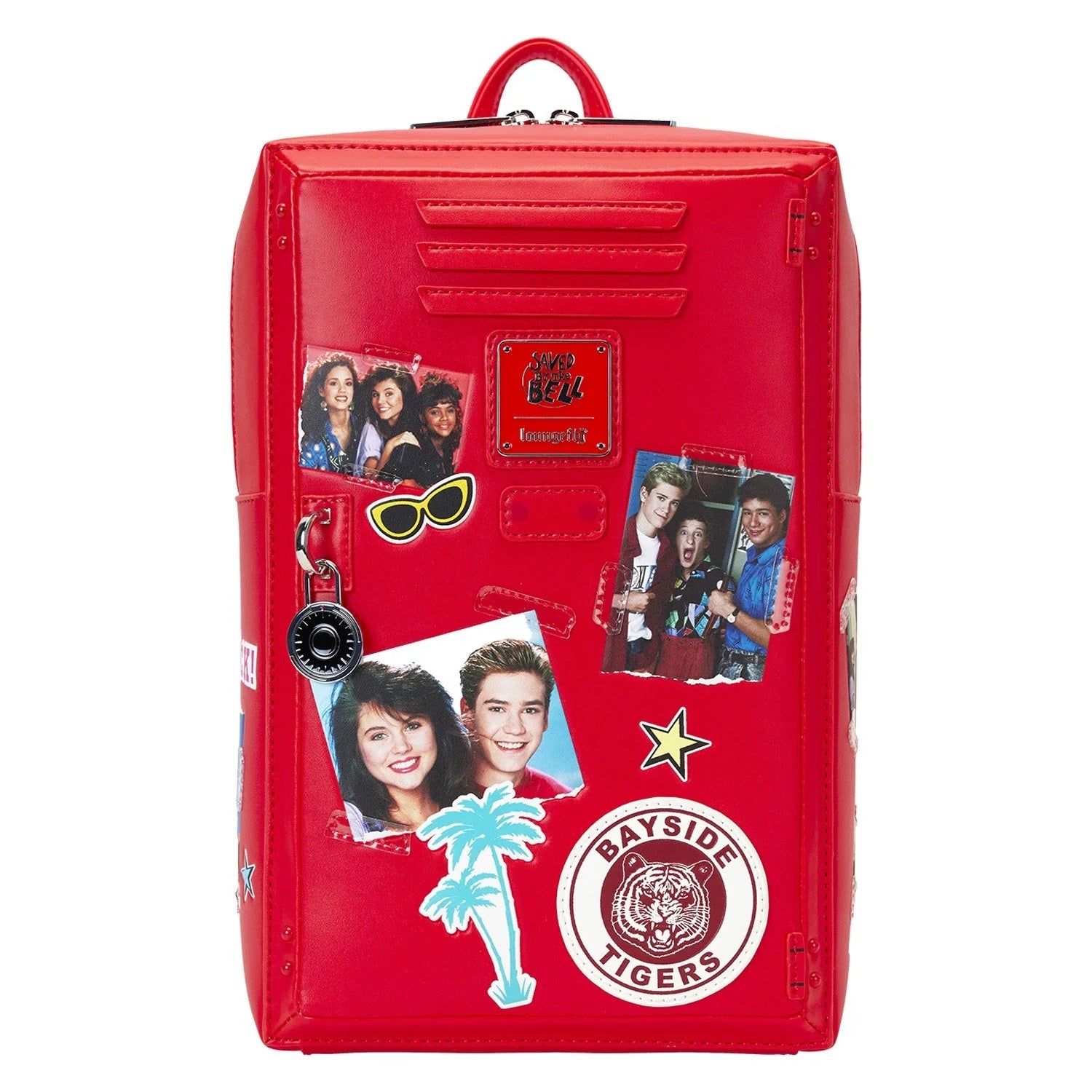Loungefly x Saved By The Bell Bayside High Locker Figural Mini Backpack - Fugitive Toys