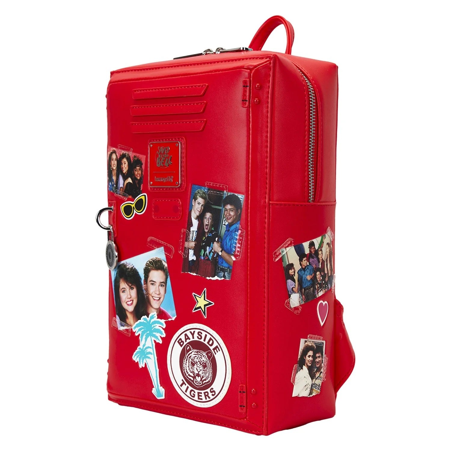 Loungefly x Saved By The Bell Bayside High Locker Figural Mini Backpack - Fugitive Toys