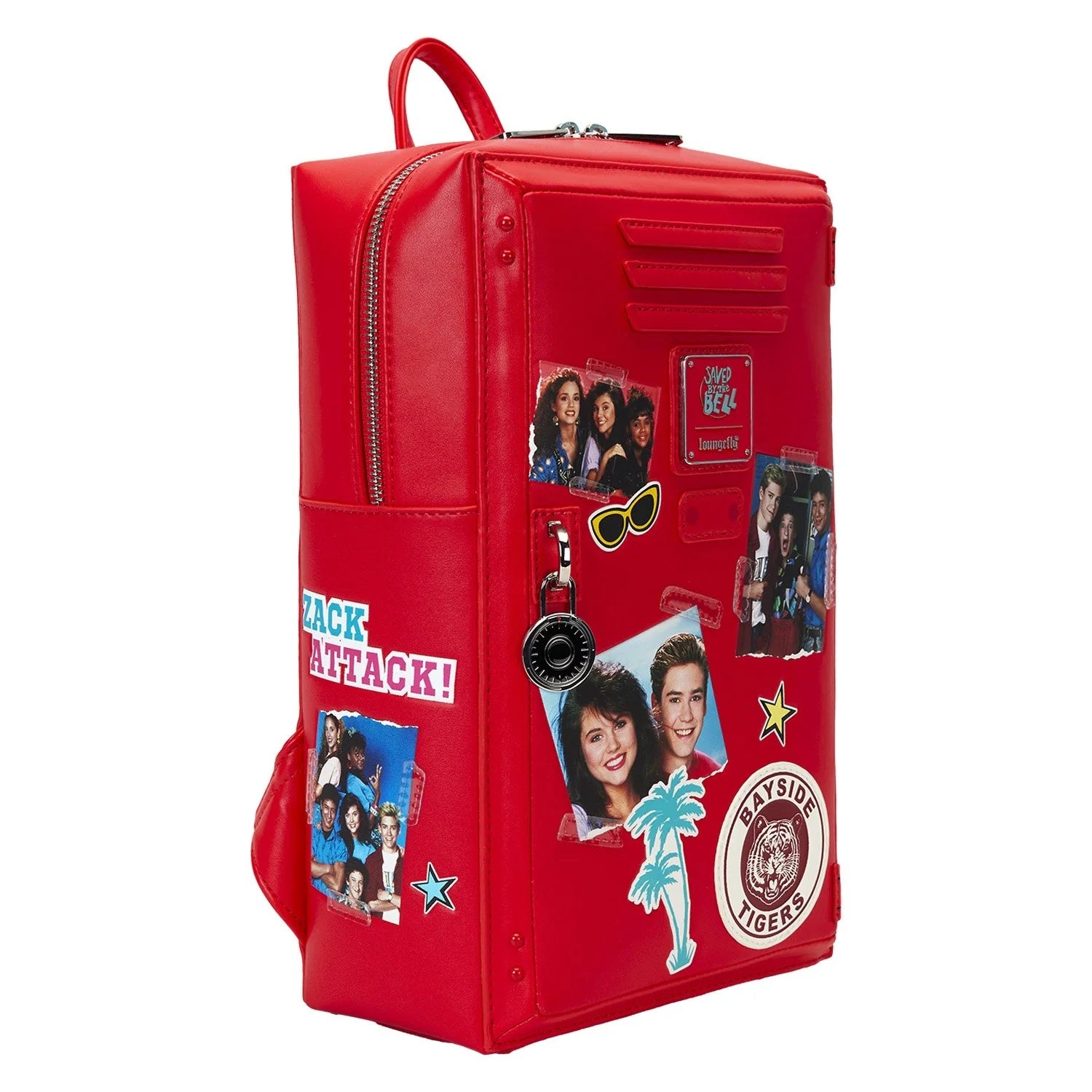 Loungefly x Saved By The Bell Bayside High Locker Figural Mini Backpack - Fugitive Toys