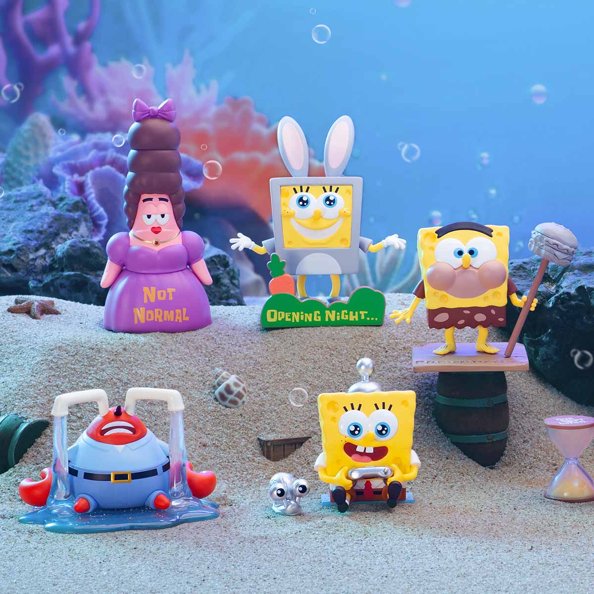 POP MART SpongeBob Life Transitions Series Figures [1 Blind Box] - Fugitive Toys