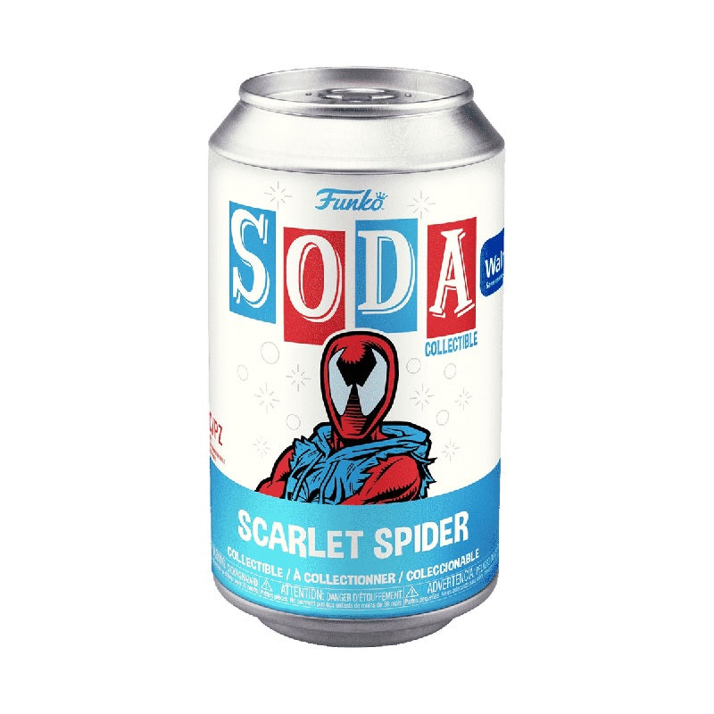 Funko Vinyl Soda Figure: Marvel Spider-Man Across the Spider-Verse - Scarlet Spider - Fugitive Toys