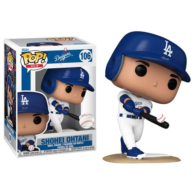 MLB Pop! Vinyl Figure Shohei Ohtani [Batting] [Home Jersey] [Los Angeles Dodgers] [87] - Fugitive Toys