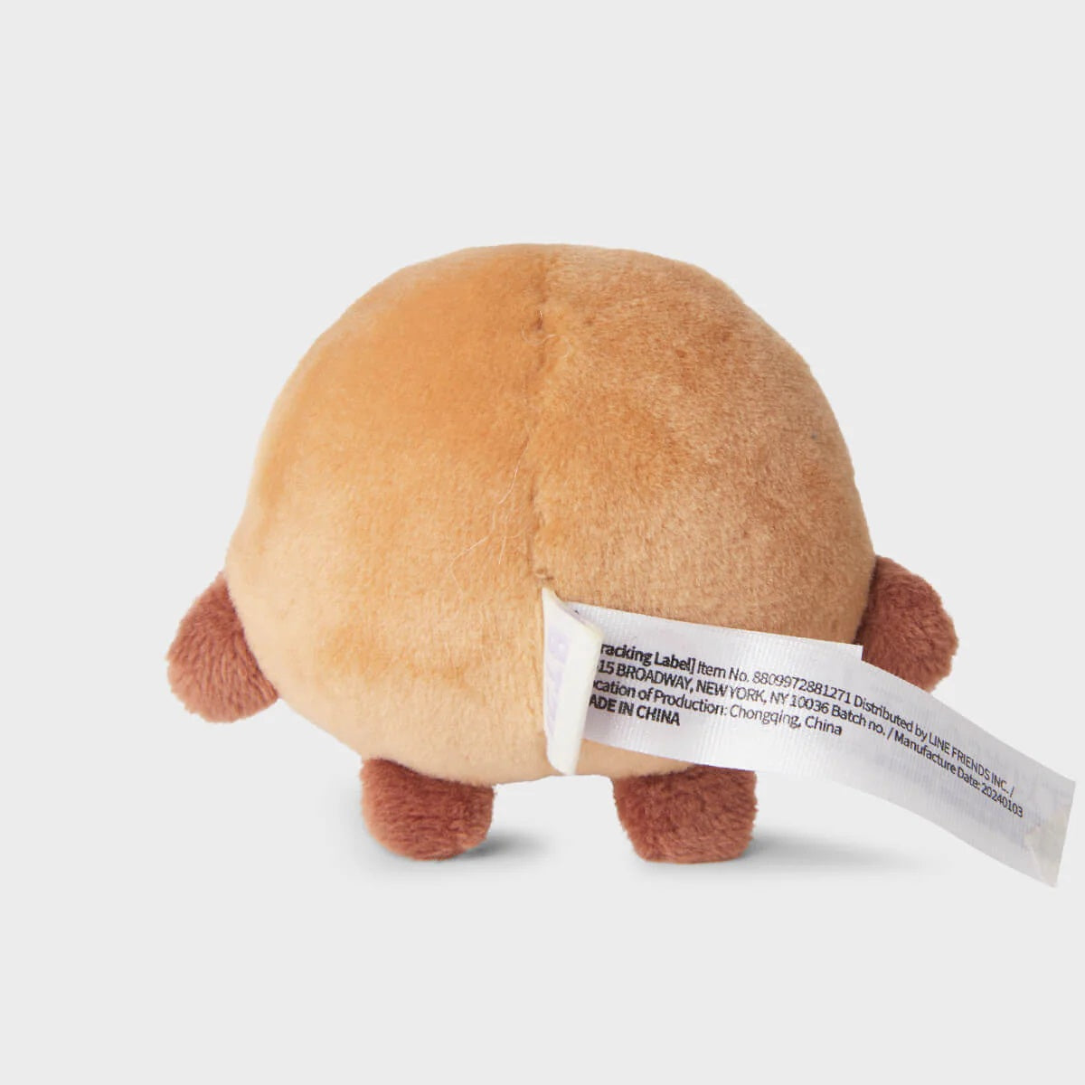 BT21 Mini BIG & TINY Edition Luggage Plush Doll - Shooky - Fugitive Toys