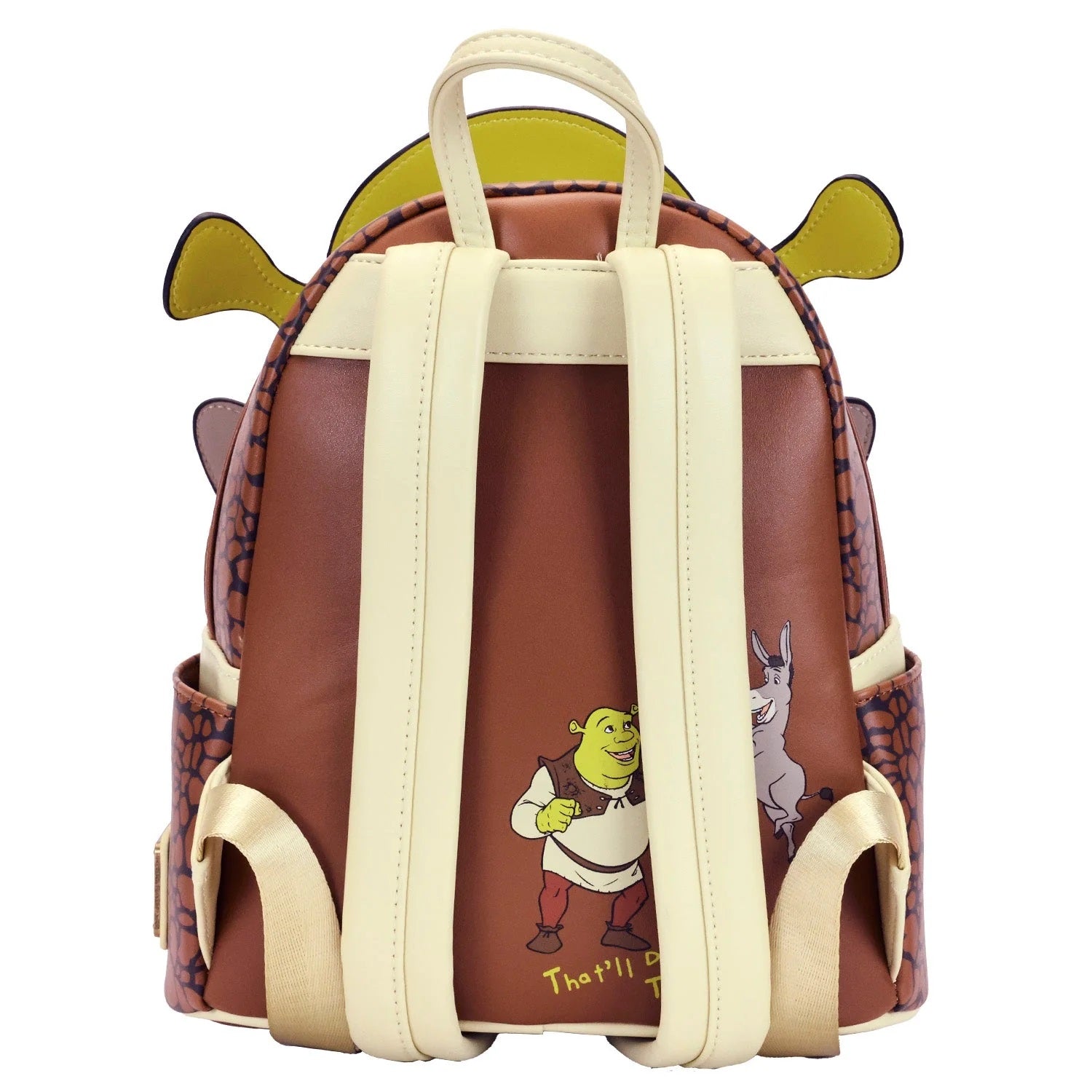 Shrek Rideable Suitcase Loungefly x Dreamworks Shrek & Donkey Cosplay Mini Backpack