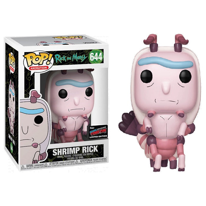 Rick and Morty Pop! Vinyl Figure Shrimp Rick (NYCC 2019 Exclusive) [644] - Fugitive Toys